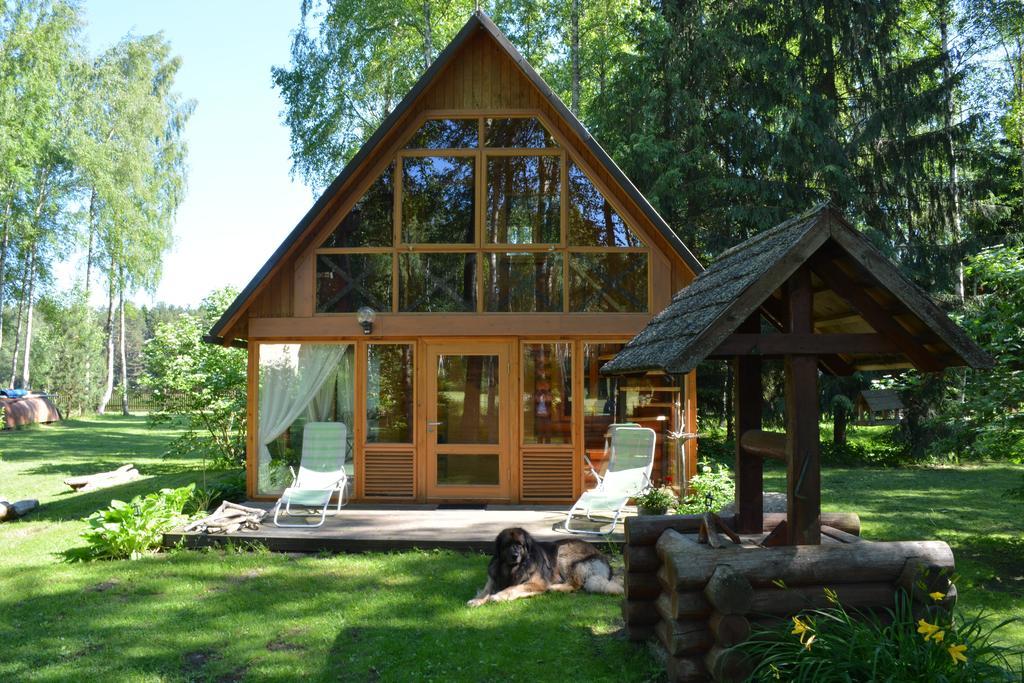 Holiday Home Berzlejas Upesgriva Bagian luar foto